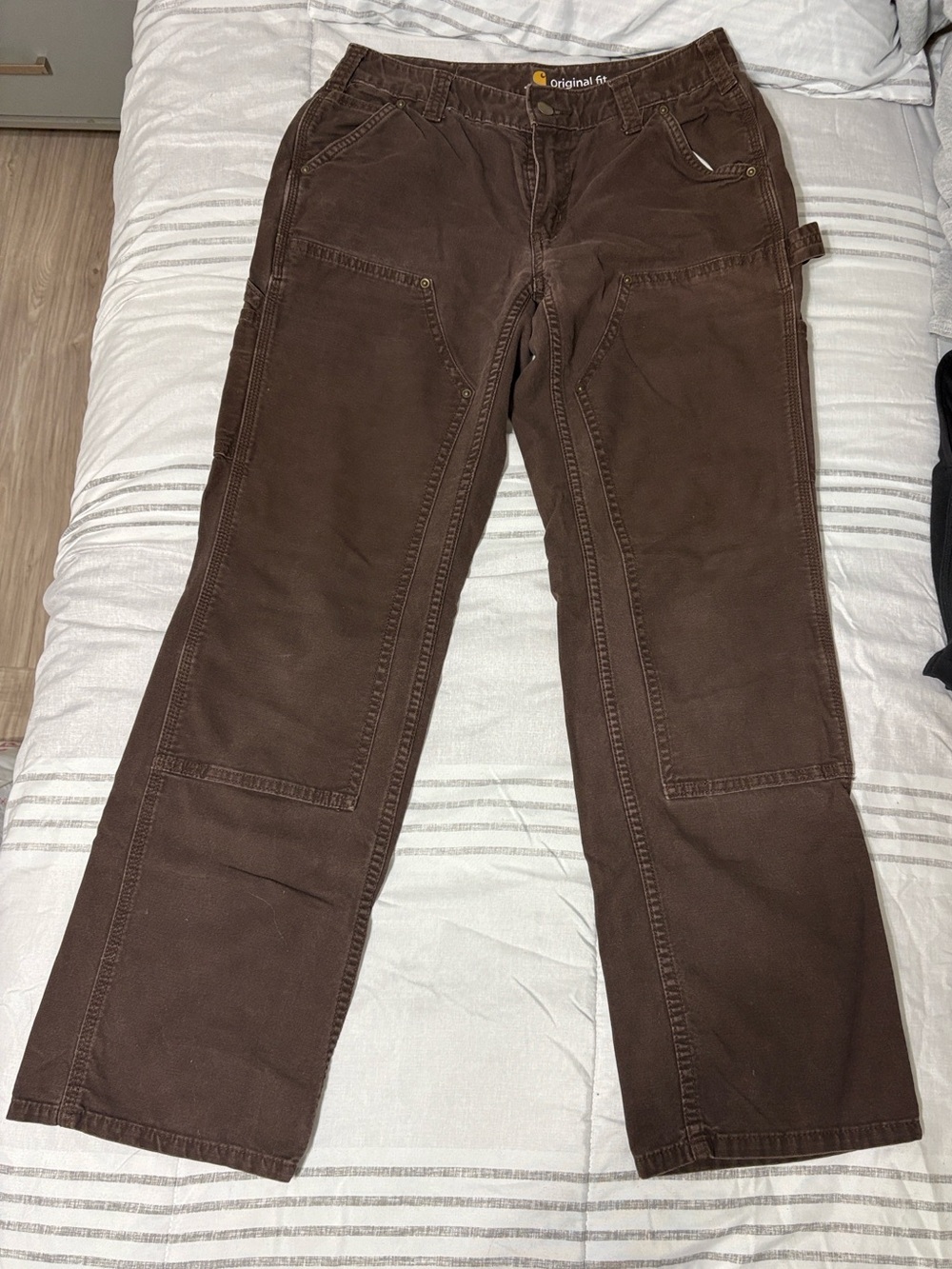Carhartt Brown Women’s Cargo Work Pants - Picture 5 of 6